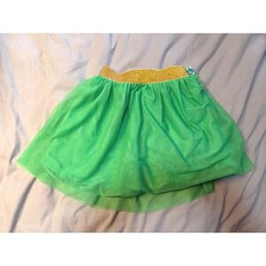 Disney Store Tinker‎ Bell Costume Skirt Tutu Green Girls Size 7/8